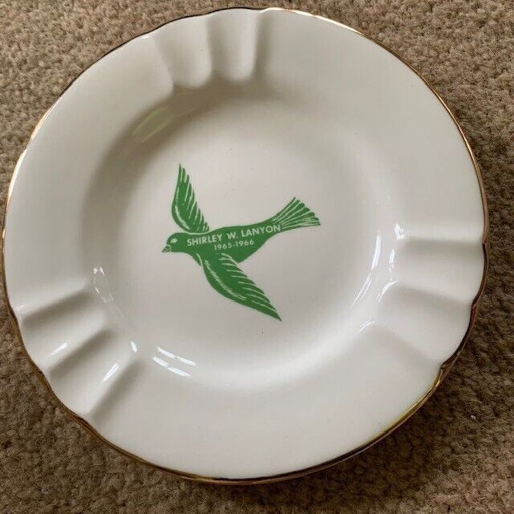 The "Sabina" Line Shirley W. Lanyon 1965-1966 Ashtray